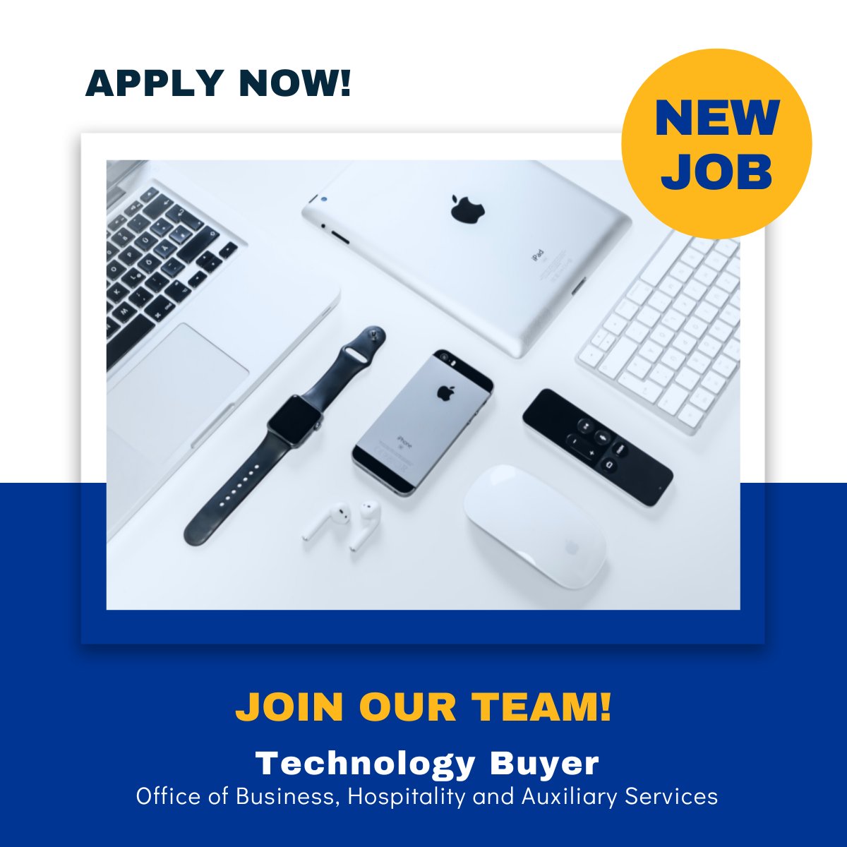 PittBHAS's tweet image. Come join our team!

We are looking for a Technology Buyer for The University Store on Fifth. 

The Technology Buyer is responsible for managing all aspects of the technology category at the store.

Apply below!

pi.tt/technologybuyer

#h2p  #hiring #WorkForPitt