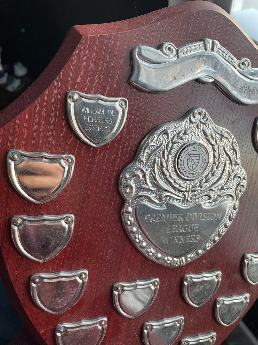 wdffc8's tweet image. Almost a year since we beat @Priorysportsfc in the “Thriller of Latchingdon”, seeing them collapse like a house of cards from 3-0 up. Time to give this beauty back to engrave for the next champions, in the new lesser format 😉#wdffcdoublewinners