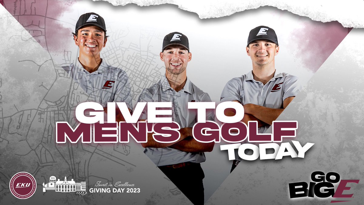 EKUMGolf's tweet photo. Want to make a difference in our program? You can do just that by participating in Giving Day TODAY! Thank you in advance!
Give here —> https://t.co/CYFoDVb1Ks https://t.co/VP4FKc36la