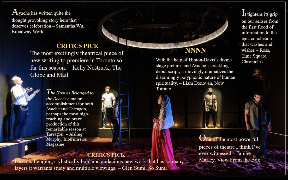 Toronto, come check out our final week of performances!