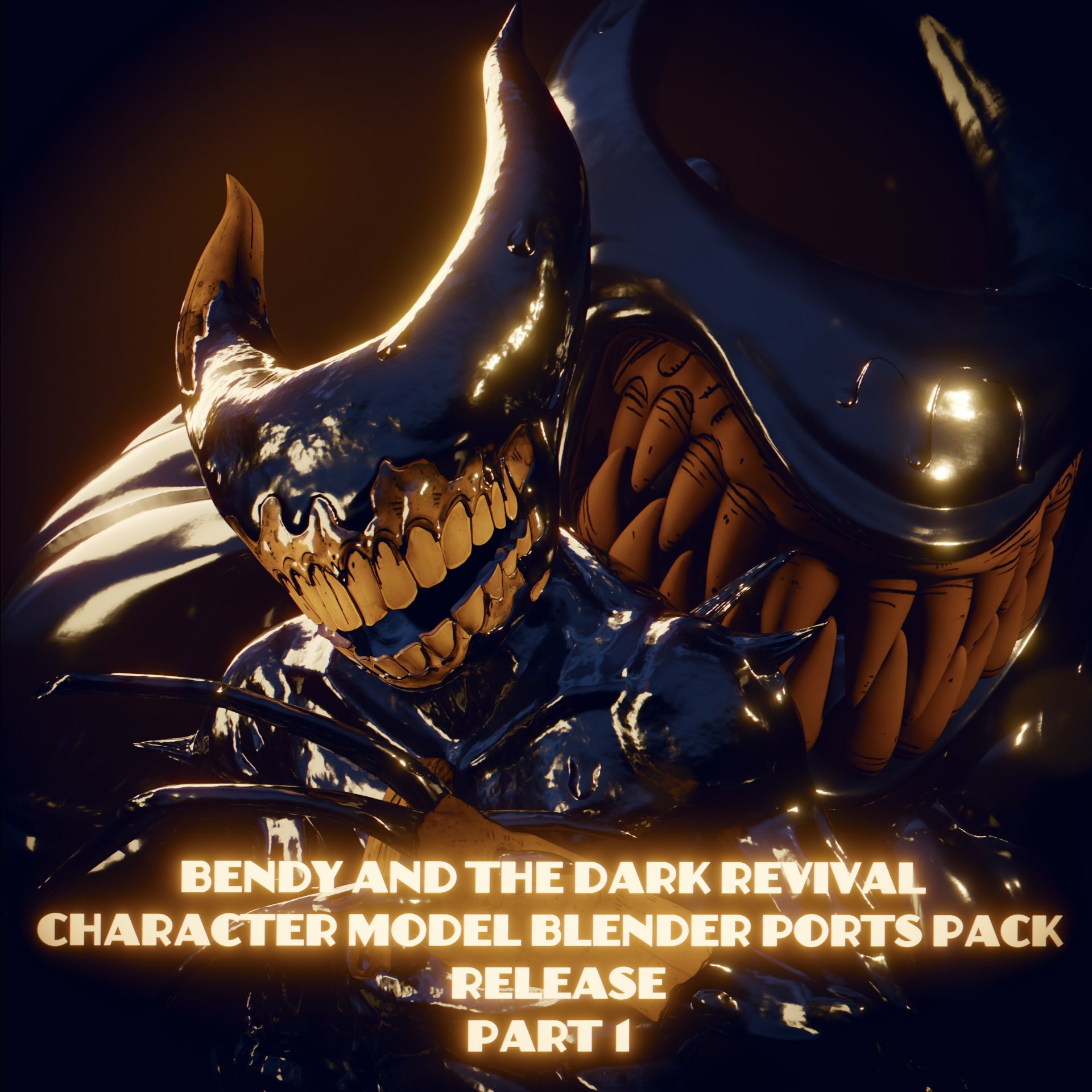 PC / Computer - Bendy and the Dark Revival - Beast Bendy - The Models Resource