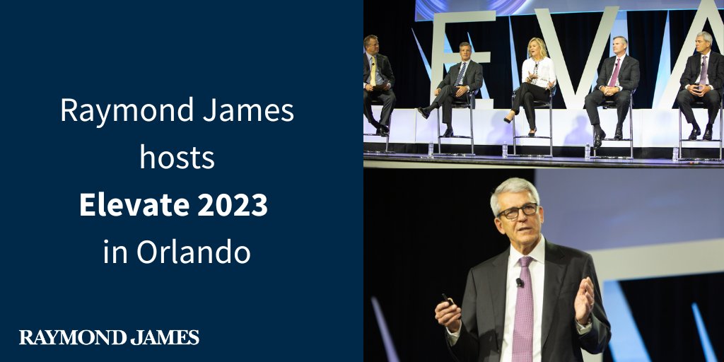 RJFSELEVATE's tweet photo. Get Elevated! @RaymondJames is in Orlando for #RJFSElevate, April 23 – 26. It's your time to shine – and learn. #RJElevate https://t.co/1ecBykBFk3