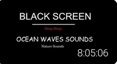 mbarlas826's tweet image. 8 hours black screen video with ocean waves sounds for deep sleep  and background work.
youtu.be/rAi0OsuUGf0
#backscreen #relax #relaxing #relaxingvideo #ocean #nature #sleep #sleeping #meditation