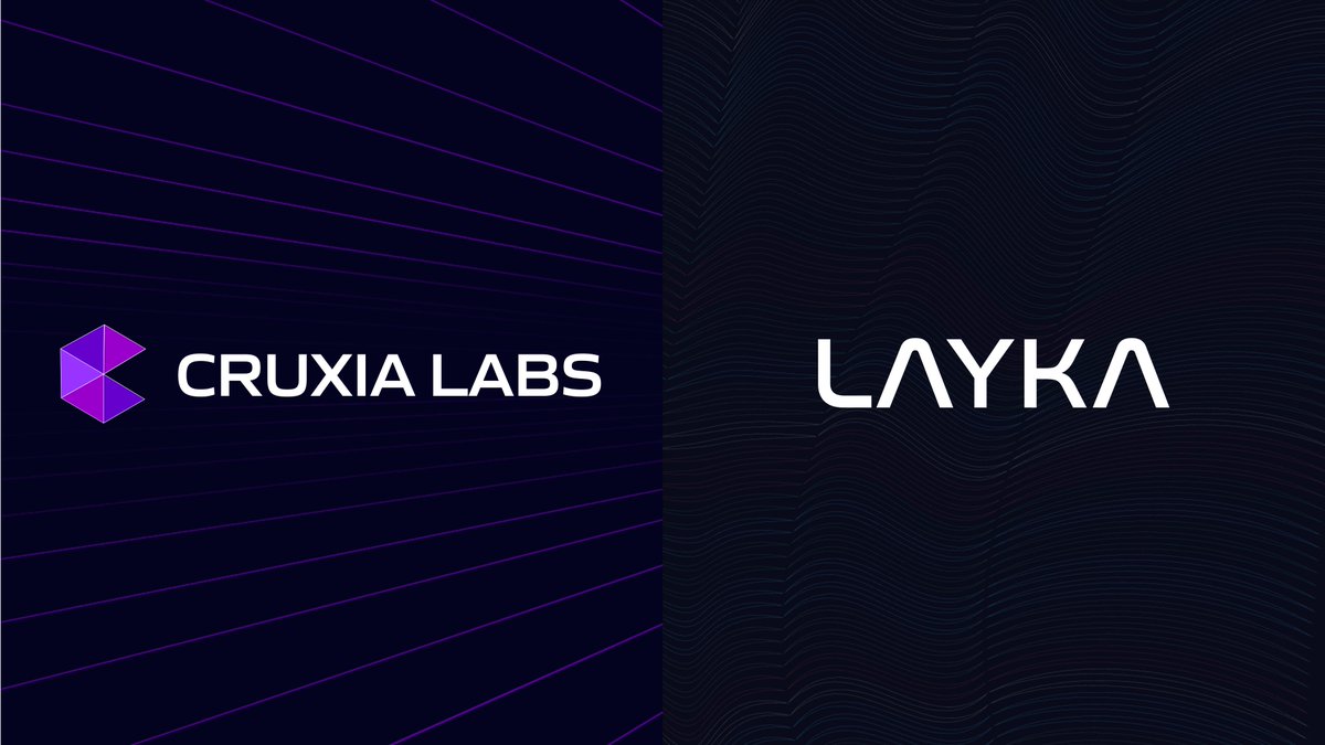 Layka DAO olarak @CruxiaLabs ile yazılım partnerliğimizi duyurmaktan büyük heyecan duyuyoruz 🎉

Beraberinde getireceği inovasyonlarla heyecan verici bir döneme giriyoruz 🏗️

Gelişmeler için takipte kalın!