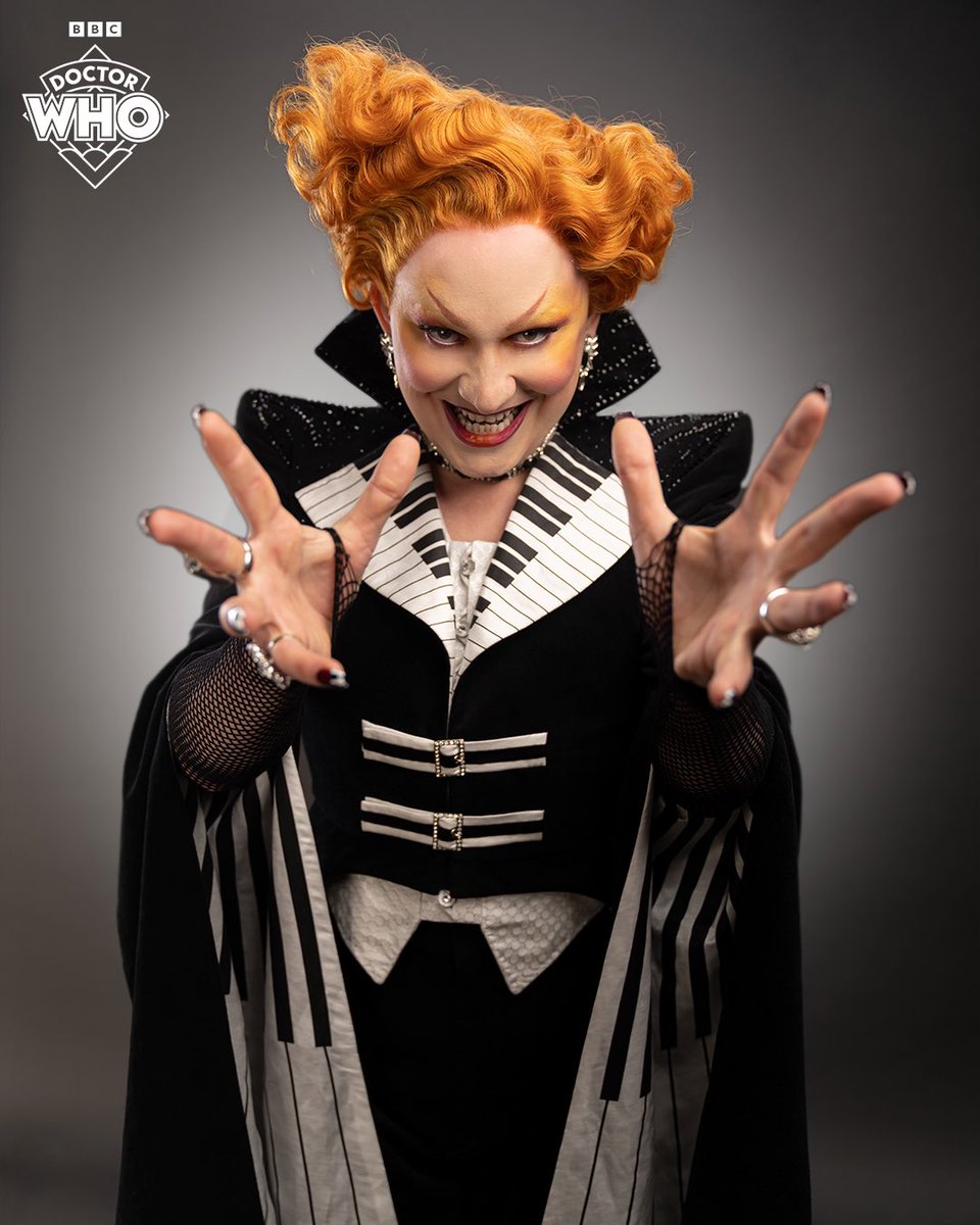 JinkxMonsoon's tweet photo. When The Doctor summons me, I am compelled to answer ⛈️🎹 #DoctorWho https://t.co/mRS7xifGLR
