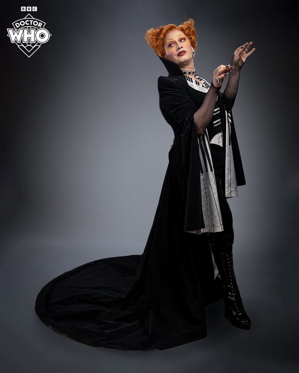 JinkxMonsoon's tweet photo. When The Doctor summons me, I am compelled to answer ⛈️🎹 #DoctorWho https://t.co/mRS7xifGLR