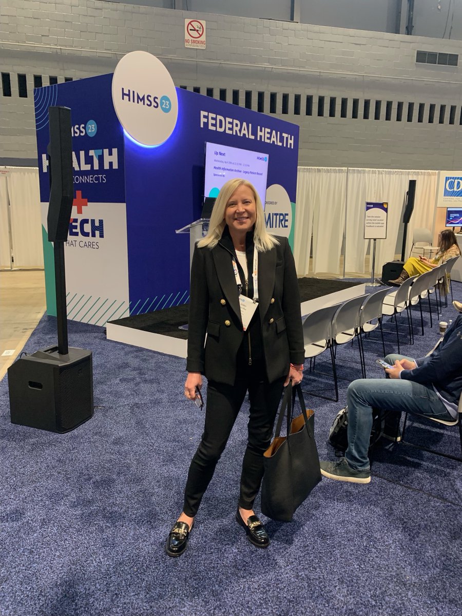 GovEventsGroup's tweet photo. We're live on-site at day two of #HIMSS23! Join our team at the federal health theatre to hear from a great lineup of leaders across the industry. Connect with us to learn how #GovEvents & @GovWhitePapers can help you meet your goals - HIMSS@govevents.com https://t.co/btsIxKIWYv
