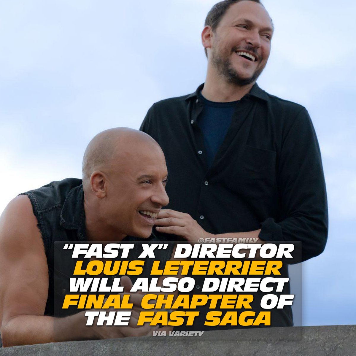 ⚡ The grand finale of @TheFastSaga will also be directed by #FASTX director #LouisLeterrier. #FastFamily