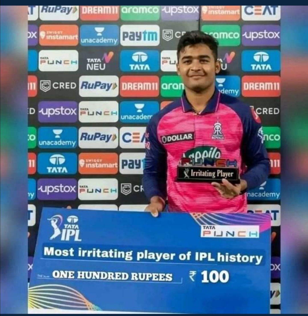 Most irritating player of the ipl history - Riyan Parag #RRvsLSG #RRvsLSG #LSGvsRR #LSGvRR