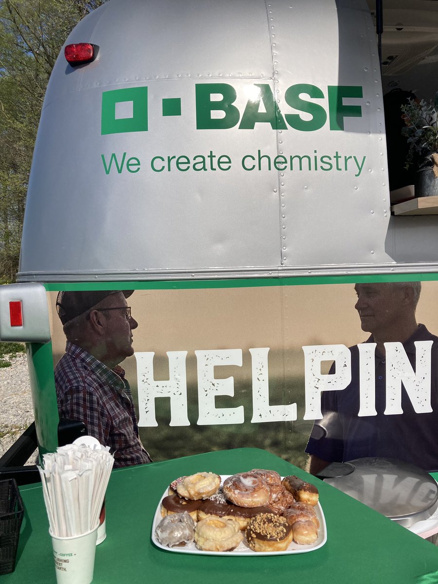 Helping You Do The Biggest Job On Earth! The #BASF Airstream is on its Midwest farm tour! Thank you farmers and retailers for feeding our world! Catch the Airstream in a town near you!