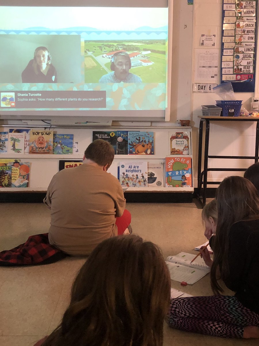 Debbiemcolwill's tweet photo. We are having fun and learning lots on our Great Canadian Farm Tour. So far we “traveled to” and learned about potatoes in NB, tomatoes in BC, and Research Farms on PEI #GCFT23CONTEST https://t.co/JUu42W4hD4