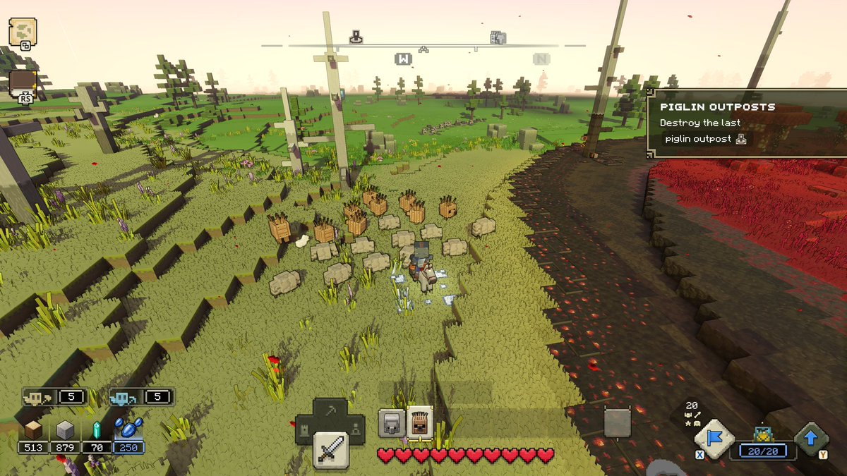 ThaBlazingGamer's tweet photo. Damnit, I need to get ready for work and this game is really fun. I'm blaming @BamBam_V3 for this.
#XboxSeriesX
#XboxGamePass
#MinecraftLegend https://t.co/Zo1Ll5ds7d