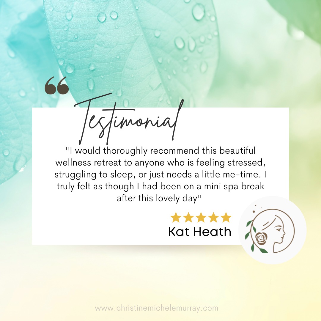 Have you booked your place on next week's wellness day yet? £177 per person. 20% off bookings on two people. 25% off bookings for three people.  Contact me for availability on group bookings for availability and links.
For a single place book here: calendly.com/eftcmm/event?m…