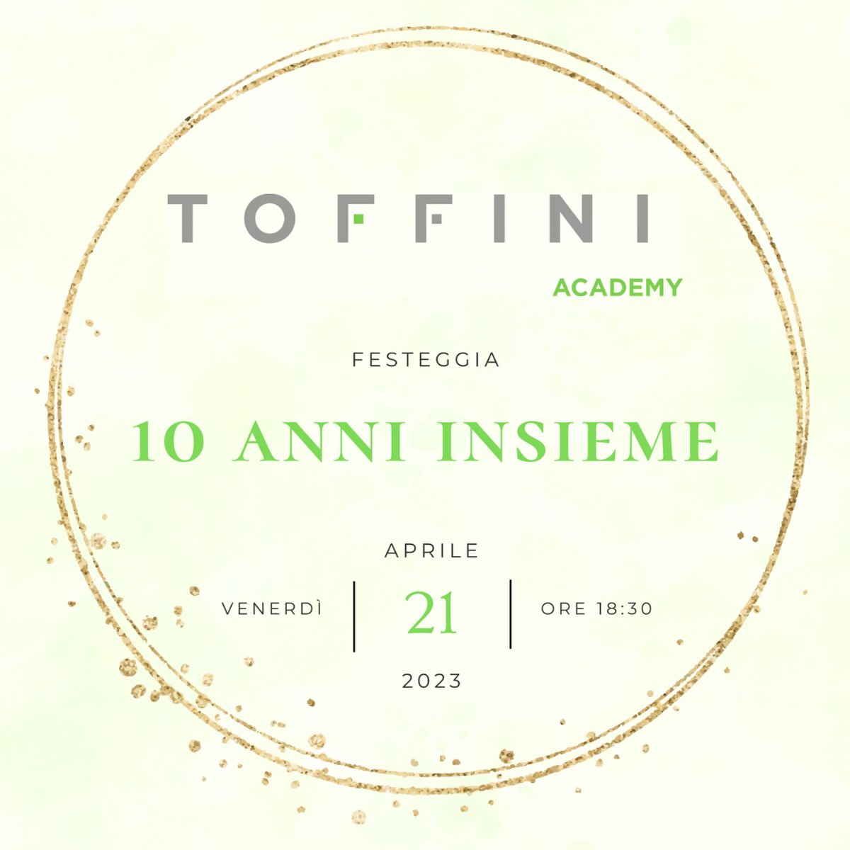 ToffiniAcademy's tweet photo. #10anniinsieme alla Toffini Academy 💥🎉🍸 - https://t.co/tPURzpVfX9 https://t.co/LStgdzvkNC