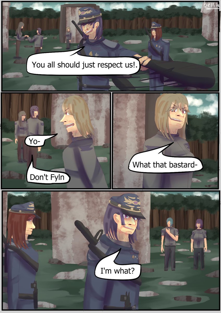 bellis171's tweet photo. Hey everyone here is a new page of the fighters i hope you all have a good day
see you all in the next post
#webcomic #webcomics #webcomicserie #comic #comics #comiccartoon #comicomic #digitalcomicpage #comicpage #digitalcomic #oc #chapter2 #page136 #ownart #artwork #page https://t.co/kpg9VbfHE3