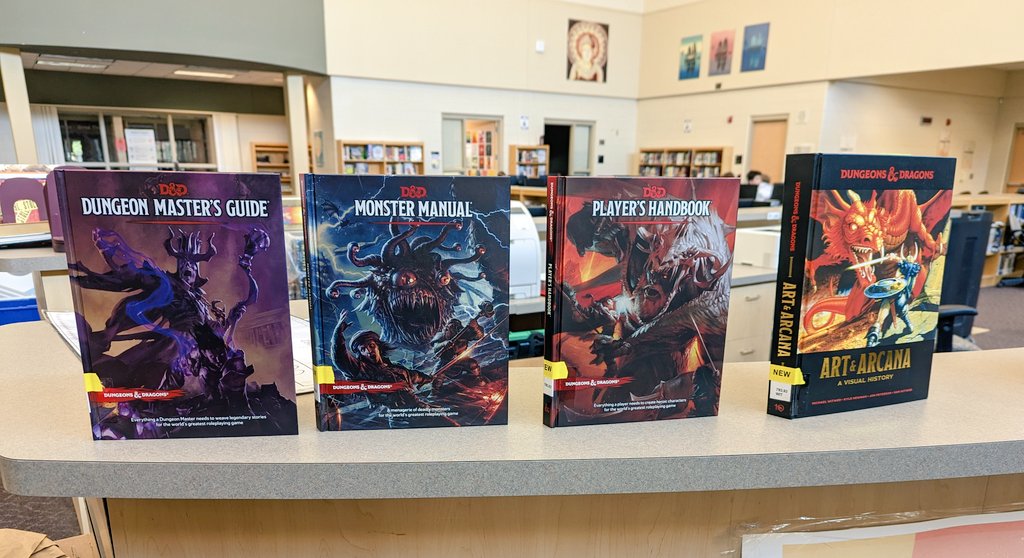 Plymouth High School Library Media Center tweet media