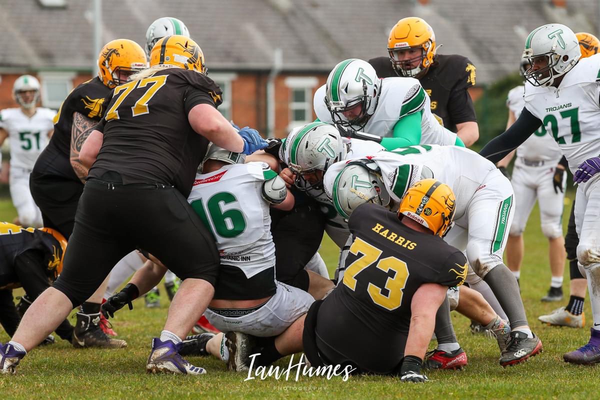 BelfastTrojans's tweet photo. Have a scroll through some of the best action shots taken by @ianhumes from last Sunday’s dominant win against the Belfast Knights

📸🏈⚔️

#bewaretheblade 
#belfasttrojans
#AmericanFootball 
#2023season https://t.co/LFWytvWfxv