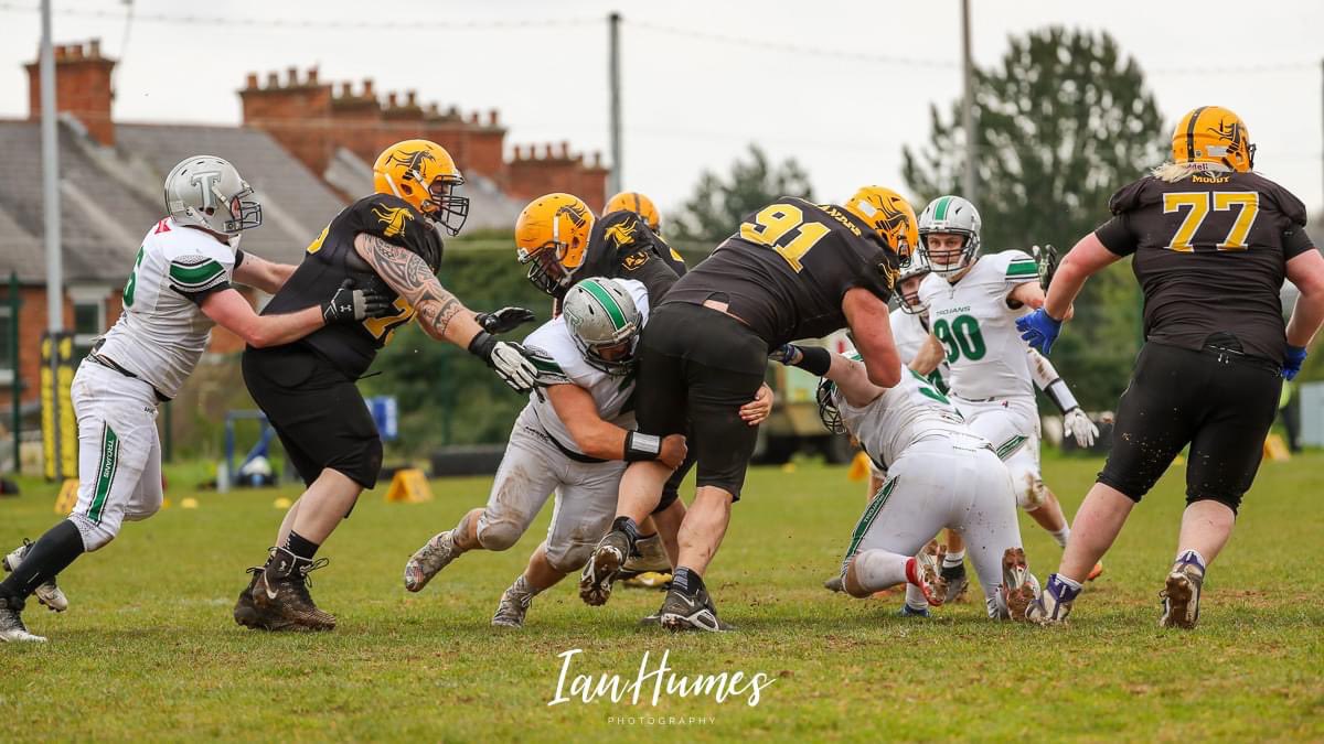 BelfastTrojans's tweet photo. Have a scroll through some of the best action shots taken by @ianhumes from last Sunday’s dominant win against the Belfast Knights

📸🏈⚔️

#bewaretheblade 
#belfasttrojans
#AmericanFootball 
#2023season https://t.co/LFWytvWfxv
