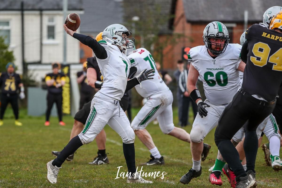 BelfastTrojans's tweet photo. Have a scroll through some of the best action shots taken by @ianhumes from last Sunday’s dominant win against the Belfast Knights

📸🏈⚔️

#bewaretheblade 
#belfasttrojans
#AmericanFootball 
#2023season https://t.co/LFWytvWfxv