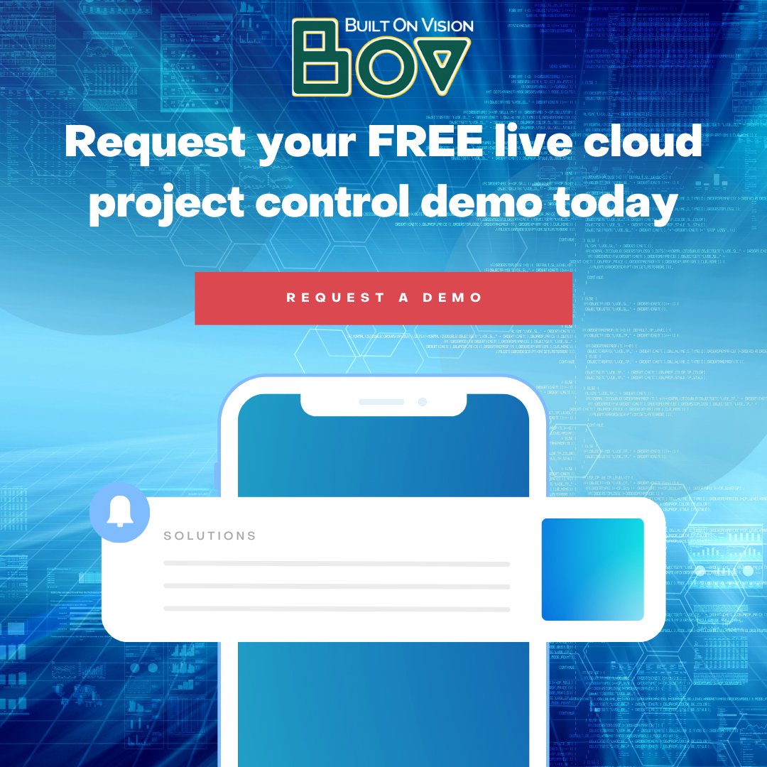 BuiltOnVision's tweet photo. Experience the power of BOV's innovative software for yourself. Request a demo today and discover how we can transform your construction operations and take your business to the next level.#bov #builtonvision https://t.co/eNdgyowlFR