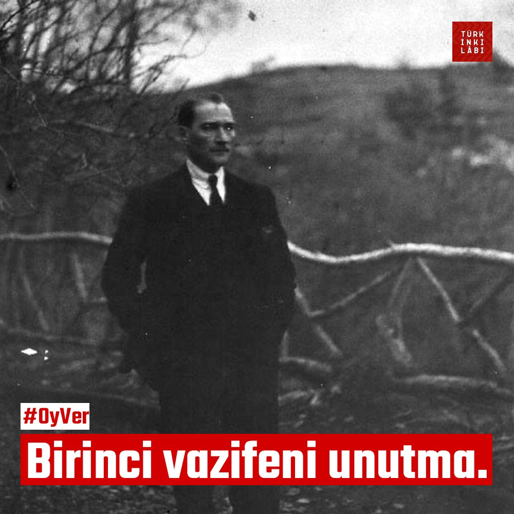 TurkunInkilabi's tweet photo. "Ey Türk Gençliği!
Birinci vazifen, Türk istiklâlini, Türk Cumhuriyetini, ilelebet, muhafaza ve müdafaa etmektir." https://t.co/vL0huH57yE