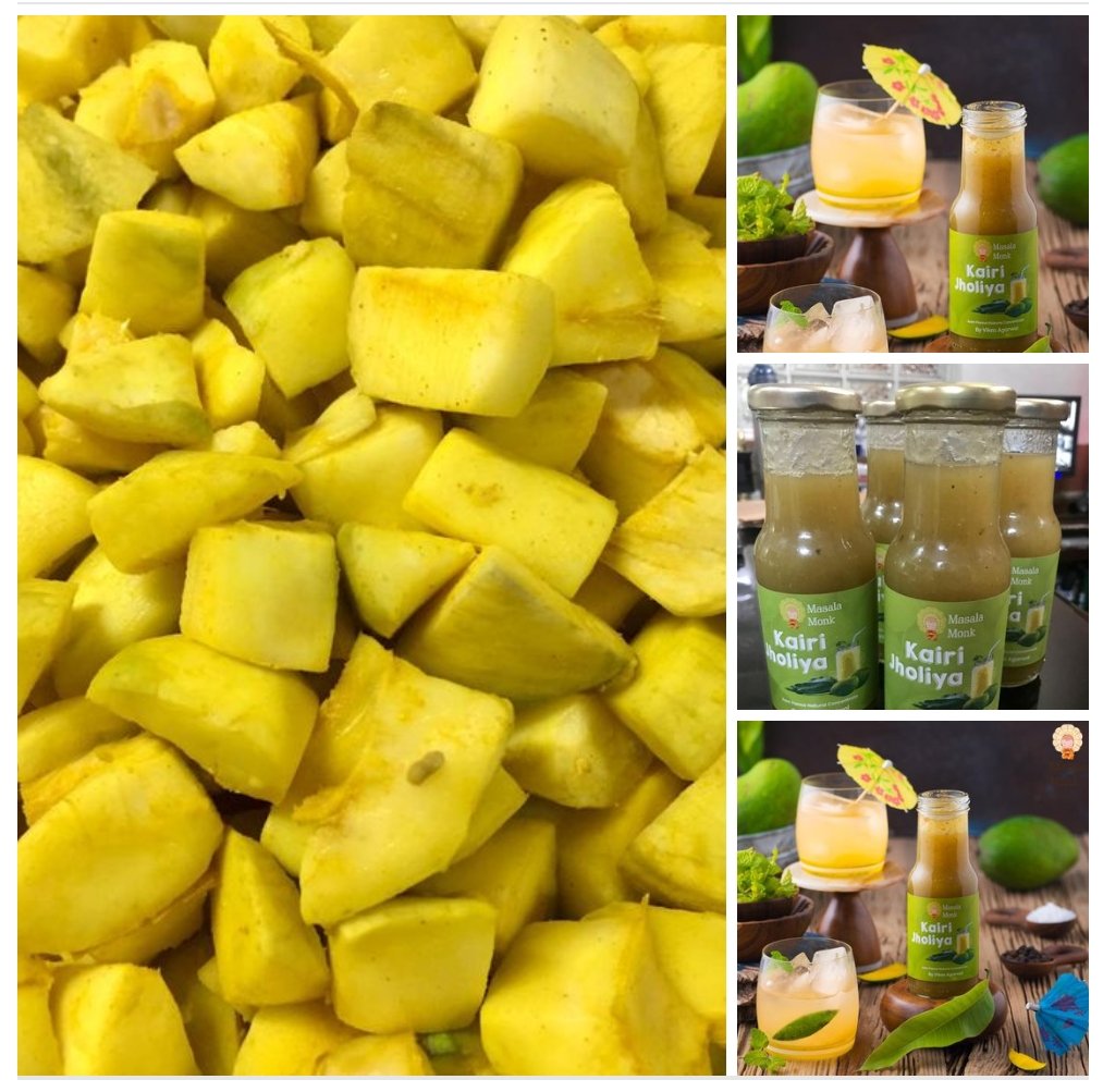 MasalaMonk's tweet photo. Aam Panna or Kairi Pani or Jholiya, by whatever name you call it. Your beverage collection would be incomplete without this super drink. 🌼

Shop here or inbox: https://t.co/fpM2duyuzu

Ships all over India 🤟 https://t.co/Ln50rf7LpK