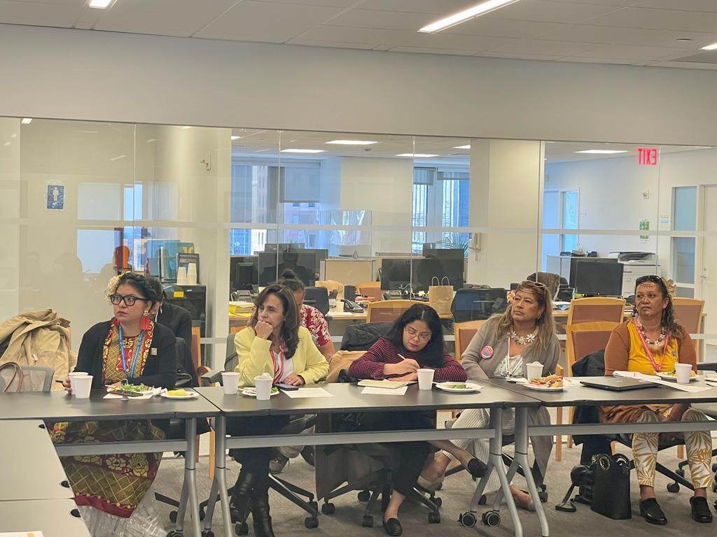 OITAmericas's tweet photo. #OIT y @AECID_es presentan en el marco del Foro Permanente de @ONU_es sobre Cuestiones Indígenas #UNFPII en NY, un estudio con los datos más recientes sobre #ProtecciónSocial y #PueblosIndígenas en A.Latina.

📘Informe: https://t.co/oPcP4KymPw
🎥Reportaje: https://t.co/7WSUnw15Y3 https://t.co/TGFKl87XpP