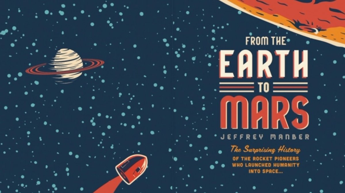 SpaceRef's tweet photo. "From the Earth to Mars" - a New Graphic Novel from Space Pioneer Jeffrey Manber is Now Available
https://t.co/Dh9mo09WMf @JeffManber #Moon #Mars #Artemis #spacesymposium https://t.co/5zF4X6zU8s
