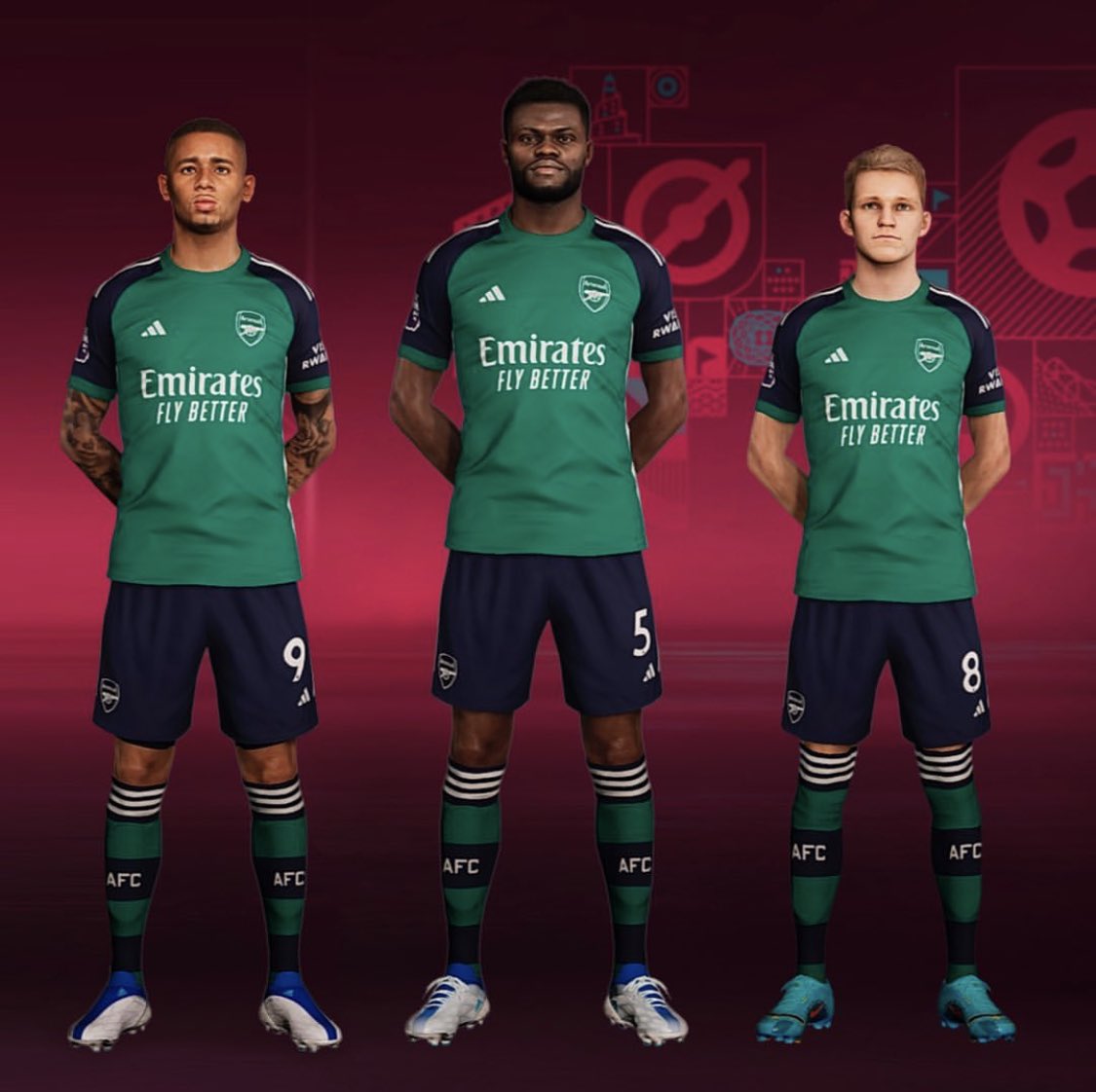 ArsenalTherapy's tweet photo. Arsenal’s 2023/24 Third Kit 

Yay or Nay? #AFC https://t.co/DspqG5Qsnj
