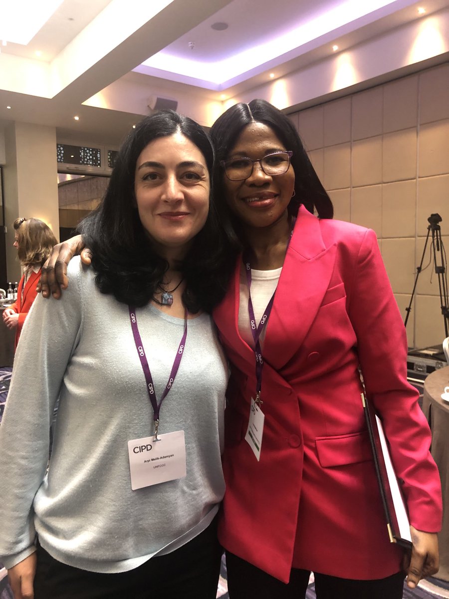 funbi_matthew's tweet photo. United Nations Framework Convention on Climate Change (UNFCCC) delegate at the ⁦@CIPD⁩ OD &amp;D Conference. 

Happy to share my experience, also  learn from wide audience of professionals as we co- create solutions to many organisations challenges . https://t.co/tN8nIJzV0J