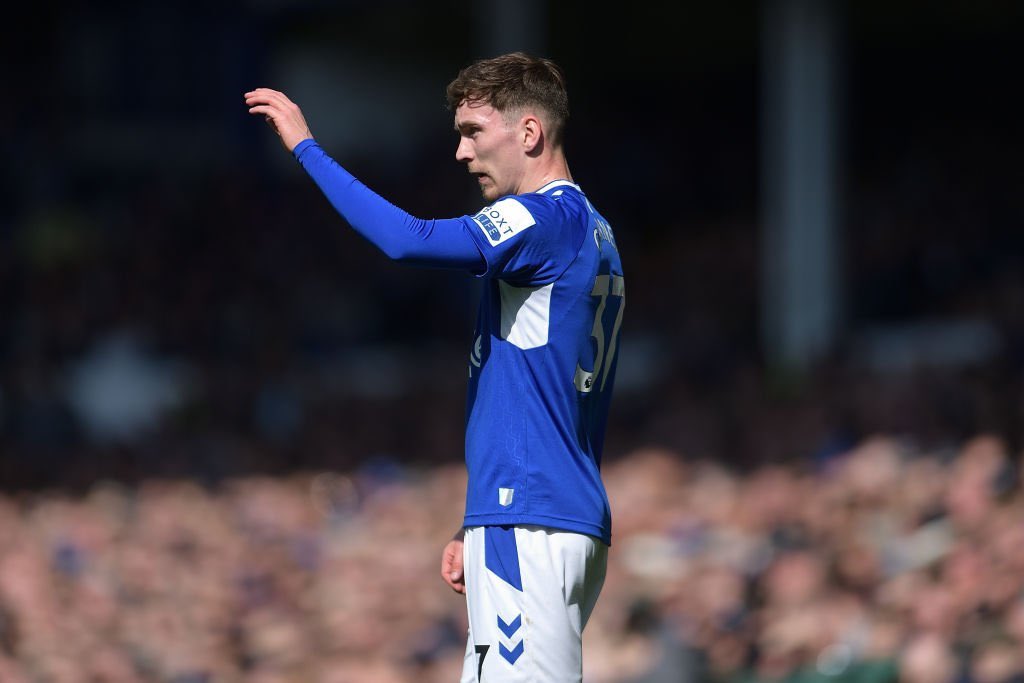 Everton_Extra's tweet photo. 🎙️| James Garner: “Being from the Wirral, it’s all about Everton and Liverpool there. So, I already knew all about this club. It’s a big and great club. I see it as an opportunity to play regularly in a great environment.” https://t.co/pcqzo6n0UA