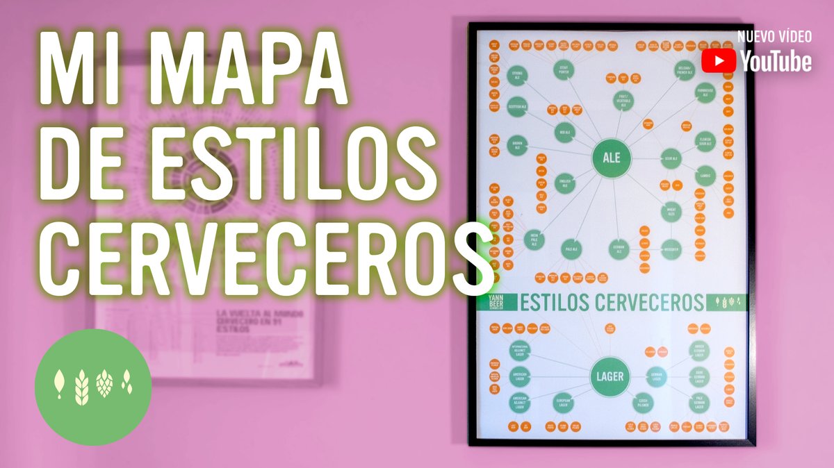yannbeersom's tweet photo. He diseñado mi propio mapa de estilos cerveceros. Te lo presento en este nuevo vídeo de Youtube. A ver que te parece.
https://t.co/98efFGomt1 https://t.co/EnIdCXPjou