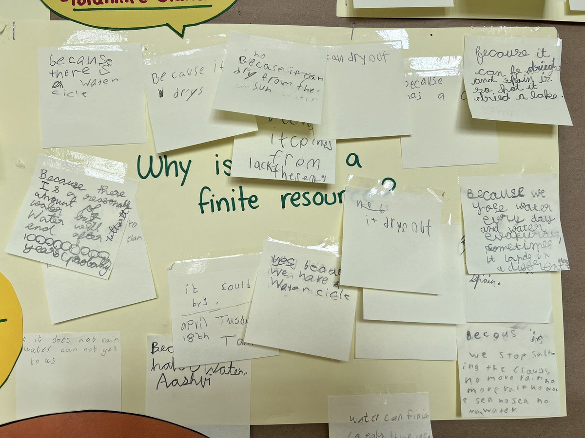 MissCarlaD's tweet photo. Thinkers, risk-takers, and inquirers. Lots of wonders. Loved this outdoor session thinking about possible answers to those questions. #pypteacher #ibschool #ipshilversum #wonder #inquiryapproach https://t.co/DXvFb44P8D
