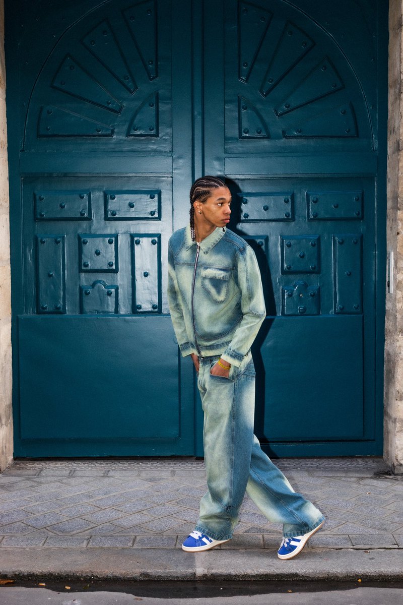 GraalBrand's tweet photo. Graal Denim Set 

Our first denim set will be available for pre-order in limited quantity this Sunday 23rd April. https://t.co/RmoiiUF312