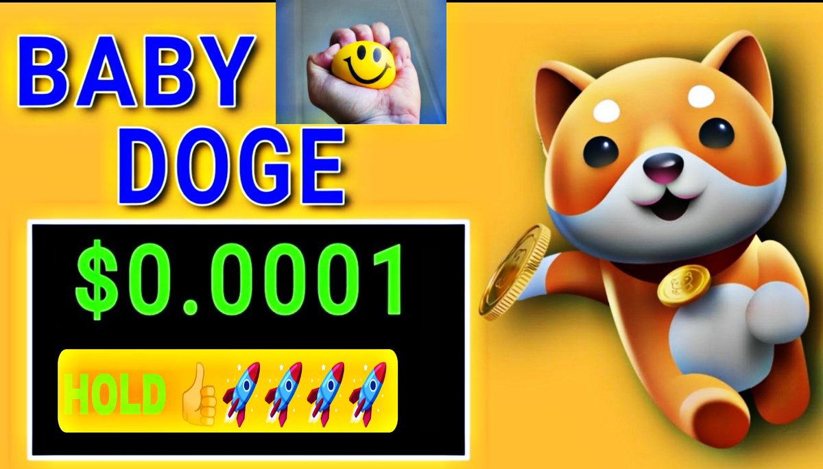 crypto420421's tweet photo. $Babydoge  #BabyDoge Price Target 🎯 $0.0001 🚀🚀🚀 

#bitcoin #bnb #eth #bullrun #altseason #altcoins
#BullMarket #shib #nft #nfts #Crypto #ElonMusk #Binance #Metaverse 💵💵💵💵💵💵 https://t.co/QNAELjE1O6