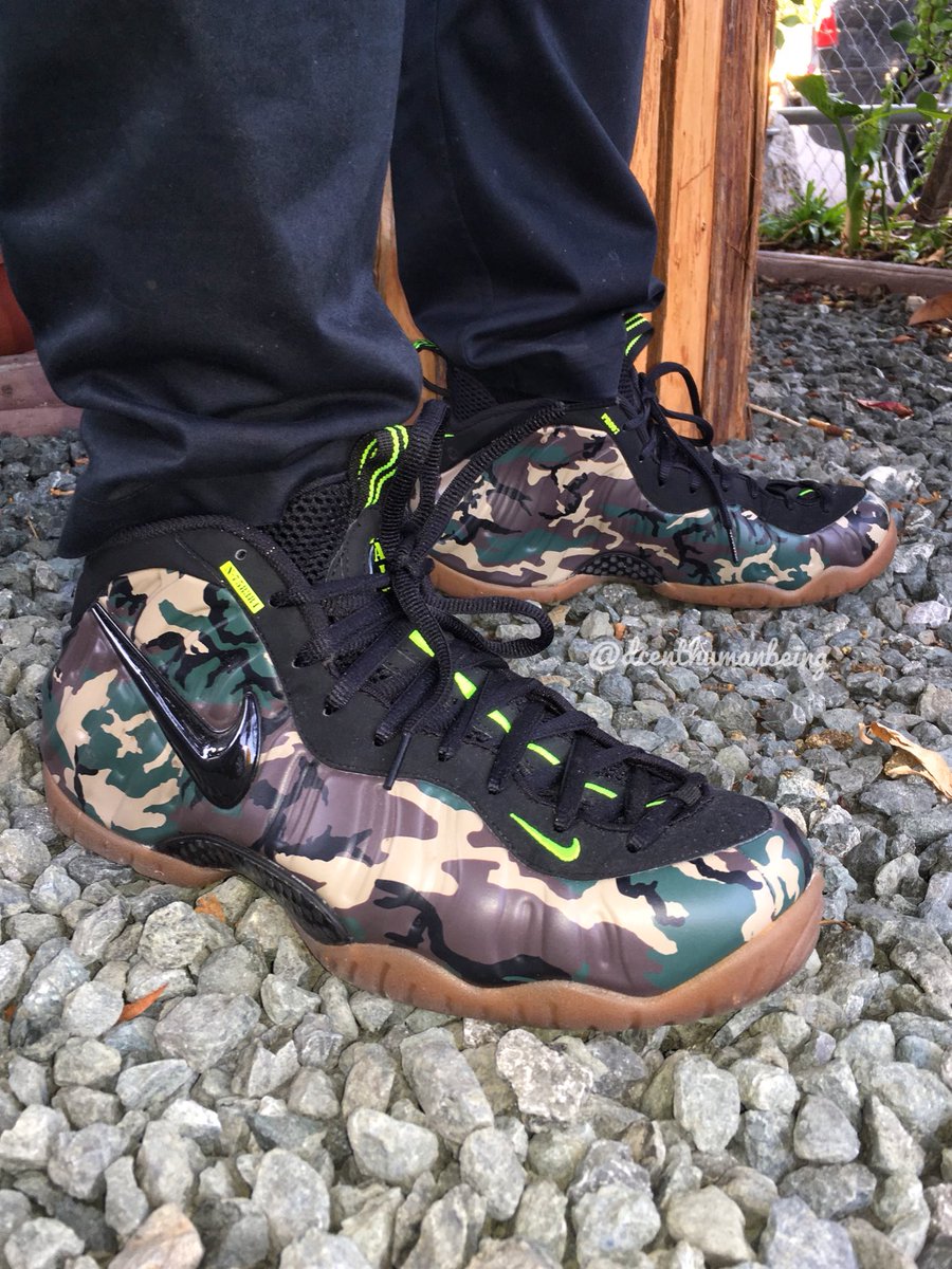 dcenthumanbeing's tweet photo. #kotd

Air Foamposite Pro Prm LE 'Green Camo'

#wdywt #snkrsliveheatingup #nike #dcentkicks #foamposite https://t.co/LyueCFfHK7