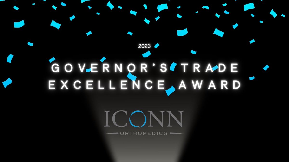 We are honored to be the recipient of the 2023 Governor’s Trade Excellence Award! We are looking forward to being recognized for our international efforts in strengthening the state of Alabama’s economy and creating more jobs for our communities.  #OrthopedicSurgery #Orthopedic