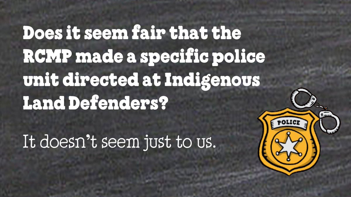 Today we signed an Open Letter to demand an end to the Community-Industry Response Group (C-IRG), a unit of the RCMP that has hundreds of complaints of assault and misconduct filed against them.