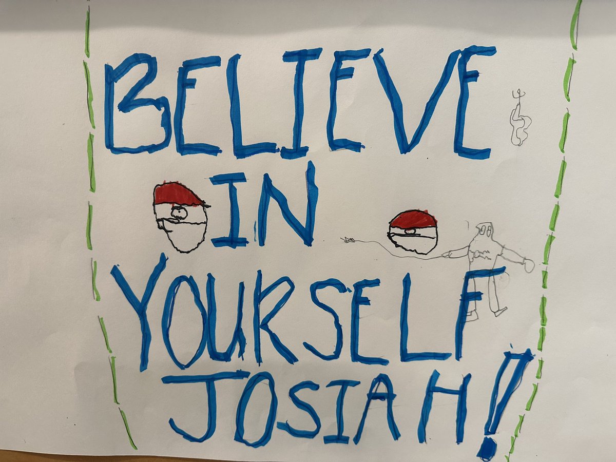 A glimpse of  fourth-graders giving themselves and others words of encouragement. ☺️❤️ #WeCanDoThis✅ #WhyEastGresham 💙