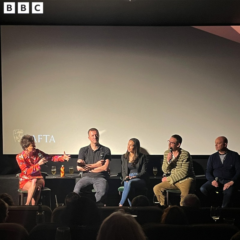 BBCScotComms's tweet photo. 📸🎬 Sneak peek of last night’s screening of the @BBCScotland & @BAFTAScotland Guilt S3 premiere
We were joined by actors Jamie Sives, @ameliaijones @gregjmchugh, Emun Elliott, Writer/Executive Producer @mrneilforsyth, Director Patrick Harkins and host @Fionasstalker https://t.co/YTAolGioup