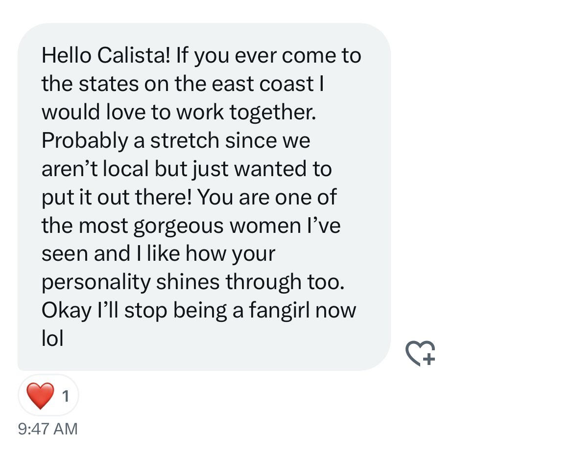 Calista Diamandis 👑 Toronto + FMTY on Twitter: "I’d way rather show positive msgs from other