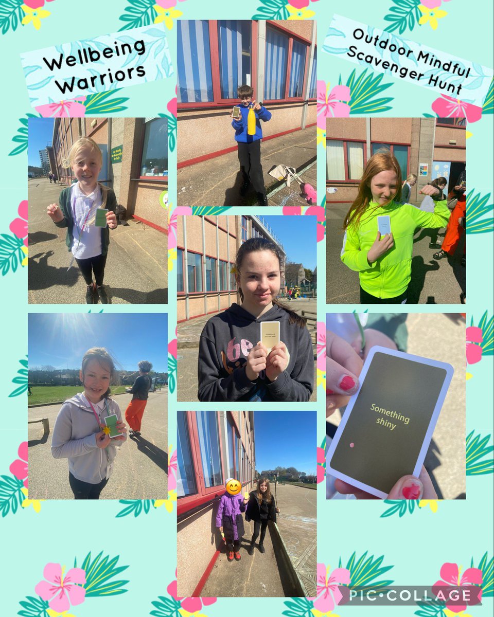 KirkhillWBW's tweet photo. The Wellbeing Warriors had their first session of term 4 with @Sarahgear4 today. They learned lots of new outdoor mindfulness strategies and had lots of fun trialing these. They can’t wait to start teaching them to class groups in school. @Kirkhill_School https://t.co/GLRYLrXbbd