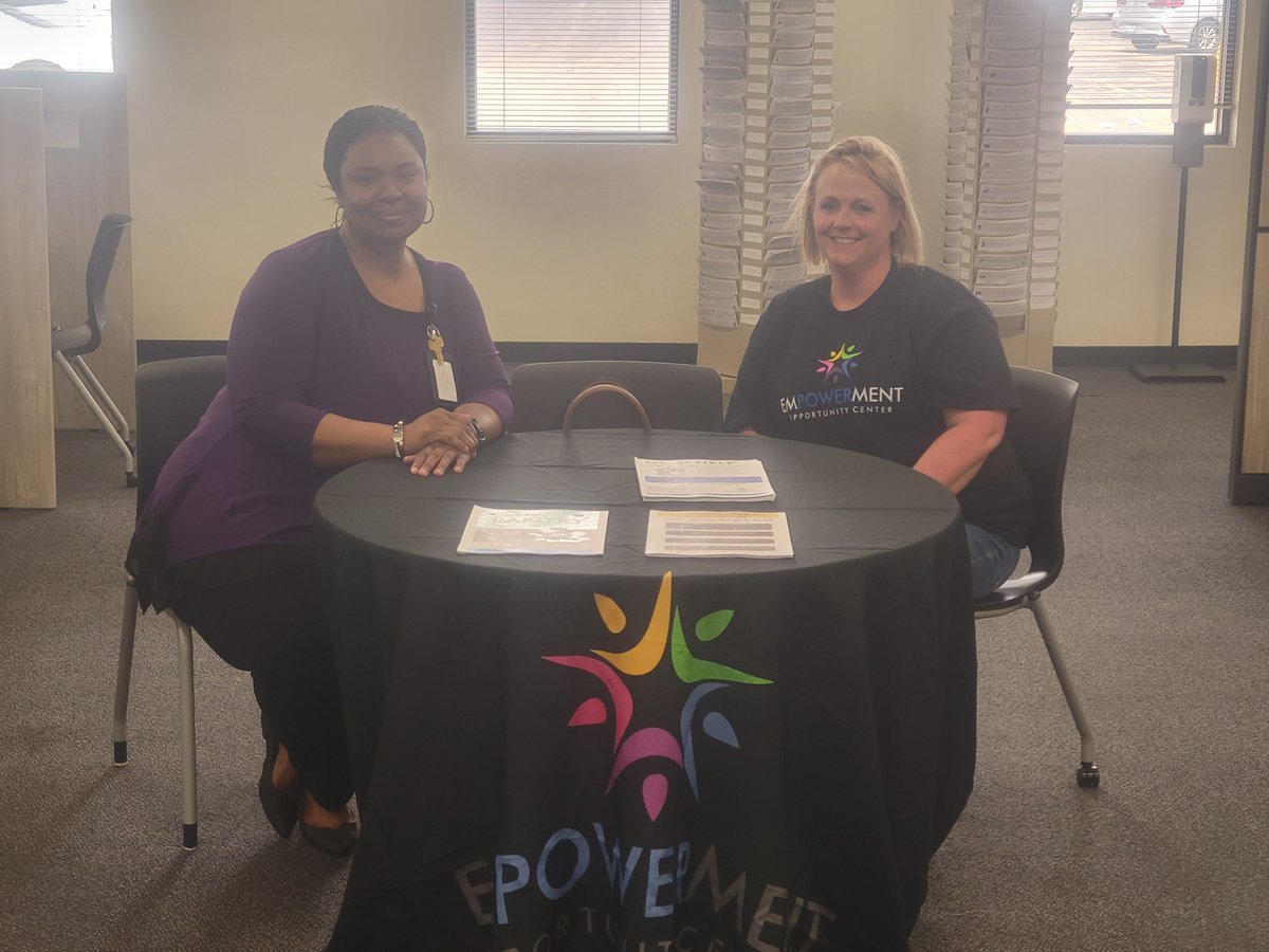 Empowerment Opportunity Center is here at the Workforce Resource Room today until 3pm! Come by and learn about the awesome services they have to offer!
757 W Pershing Rd, Decatur, IL 62526