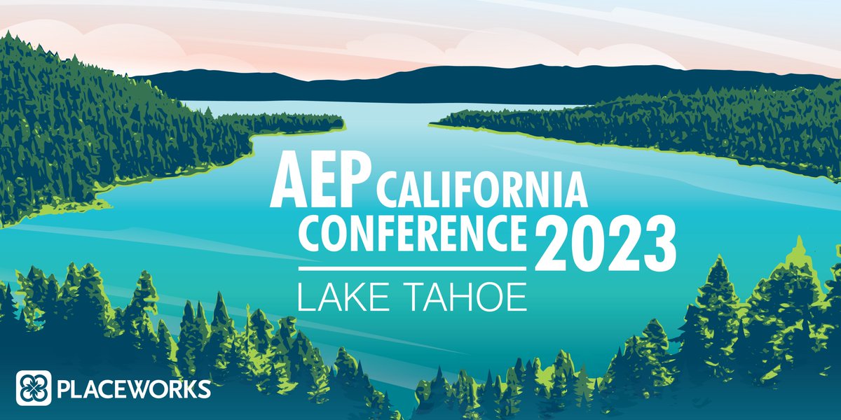 PlaceWorks's tweet image. We're looking forward to joining our friends &amp;amp; colleagues at the 2023 AEP Conference in Tahoe next week! placeworks.com/news/join-us-a…