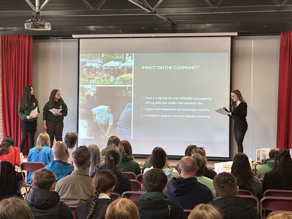 AHSSocSubs's tweet photo. Great @ypi_scotland final today at @ArbroathHigh 

A huge thank you to all our participants, entertainers and guests. Your hard work and perseverance has paid off.

Congratulations to our winners: Hope Organic Garden! https://t.co/iSf62R02Fe