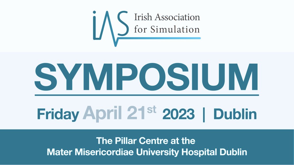 IrishSimAssoc's tweet image. The countdown is on for #IAS2023! We&apos;re looking forward to welcoming all our delegates/new members to our first #InterprofessionalSimulation SIMposium in a few years @MaterTrauma in the historic @ThePillarDublin