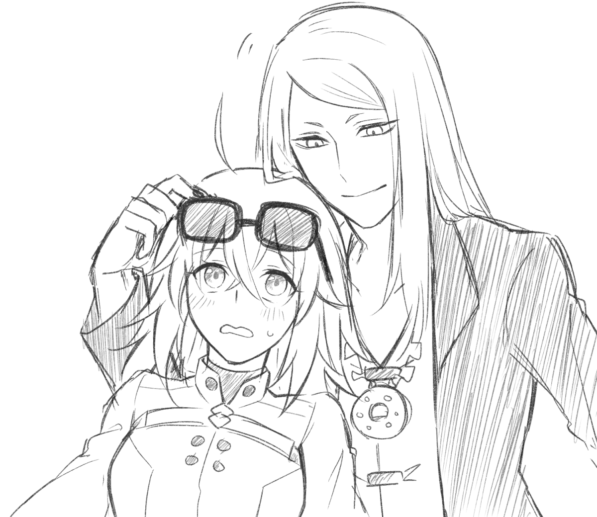 ポカぐだ♀を全然描いていないことに気付いた深夜2時 