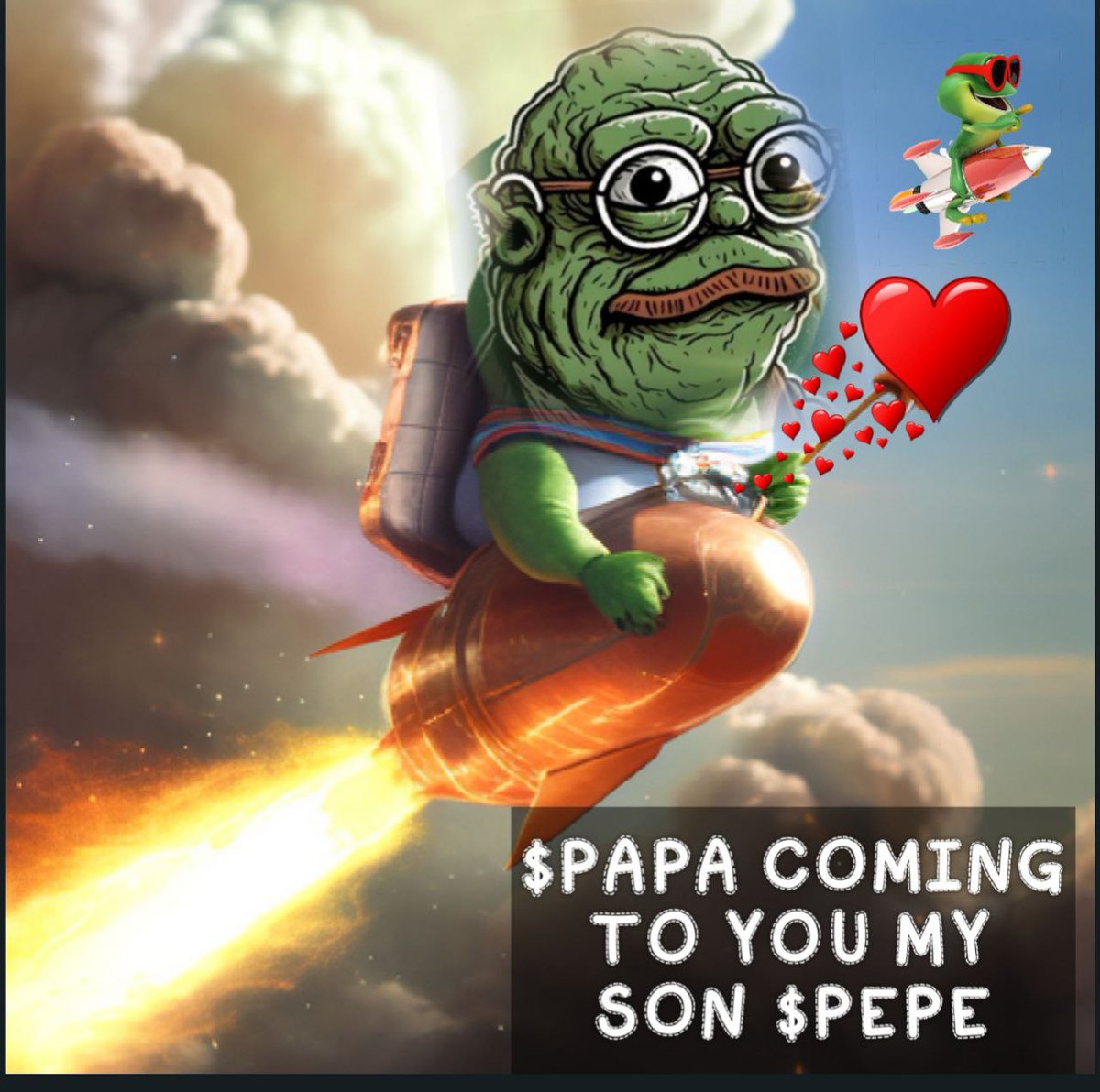 papa_erc20's tweet photo. @unusual_whales $PAPA is coming for you, $PEPE https://t.co/pLxgPxrGAR