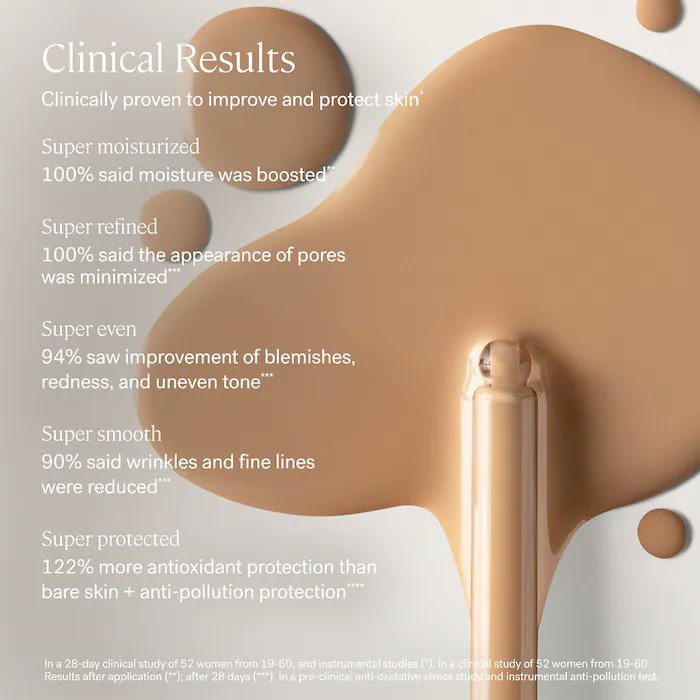 DigiiVault's tweet image. Get ready for your best skin day ever with ILIA Super Serum Skin Tint SPF 40 Foundation! 🙌🏼 Formulated with nourishing ingredients like hyaluronic acid and squalane, it leaves your skin looking dewy, plump, and radiant. ✨#ILIA #SuperSerumSkinTint #SPF40 #HealthyGlow #CleanBeauty