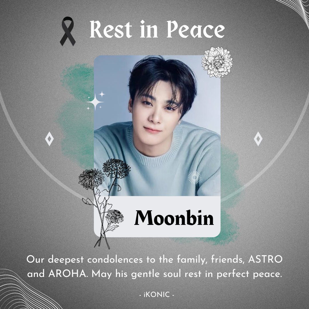iKONPhilippines's tweet photo. [ NOT iKON RELATED ]

ASTRO'S Moonbin is a close childhood friend of iKON's Maknae, Jung Chanwoo. Rest in Paradise and be your loved ones' angel, Moonbin. https://t.co/FDqKdE4kky